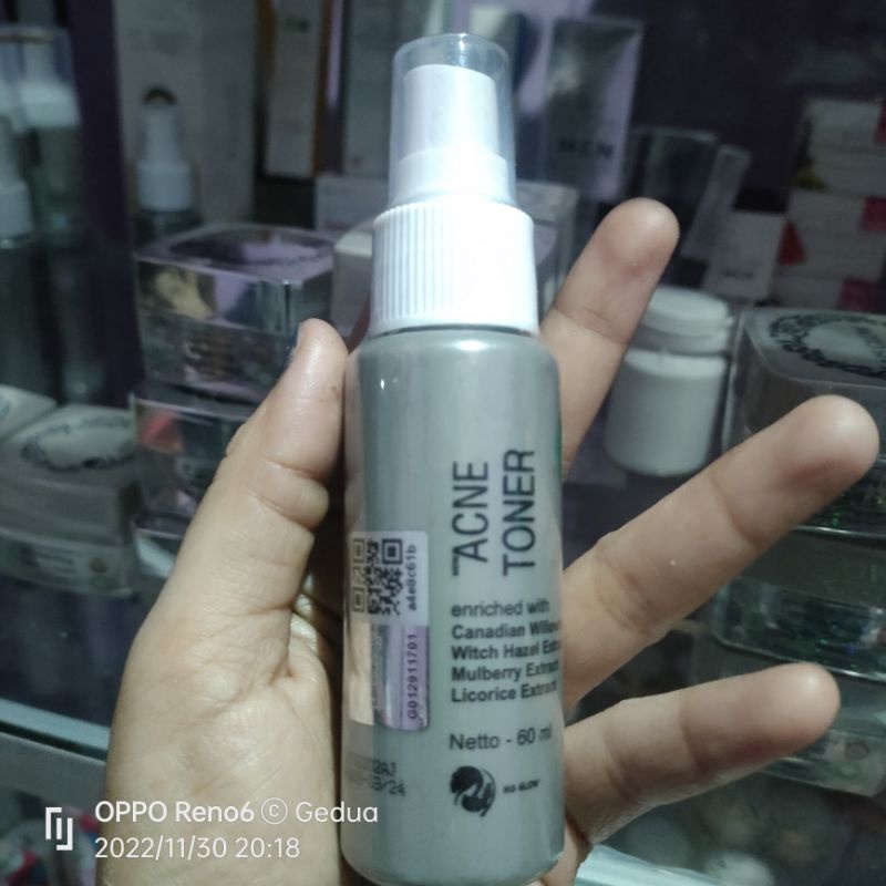 ACNE TONER MS GLOW//TONER ACNE MS GLOW//TONER MS GLOW//ACNE TONER MS GLOW ORIGINAL BERCODE//ECER TON