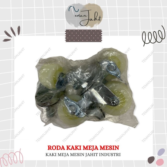 Roda Kaki Mesin Jahit Industrial Drat Besar /Roda Mesin Jahit