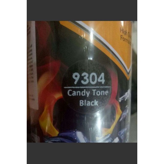 Pilox Diton Premium Warna Candy Tone Black 9304 warna hitam 400cc