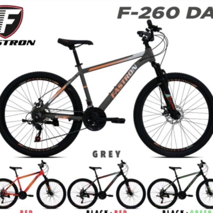 Frame Sepeda Dewasa Mtb 26 Inch Fastron Disc Brake Khusus Gosend Bandung