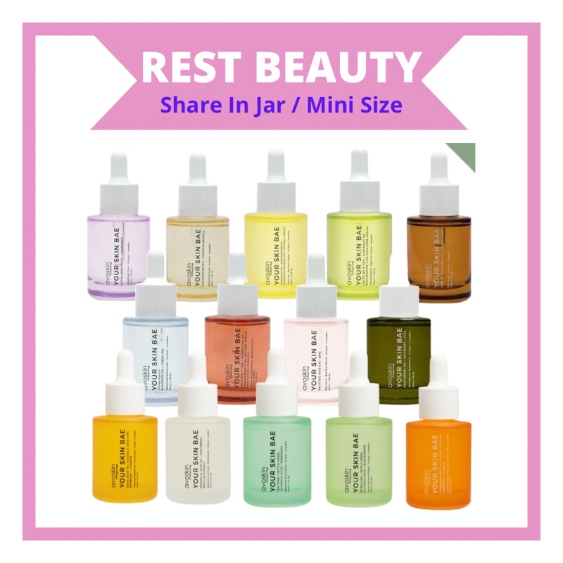 [Share in jar ] AVOSKIN Your Skin Bae Alpha Arbutin ll Salicylic Acid Serum ll Vitamin C ll Niacinam