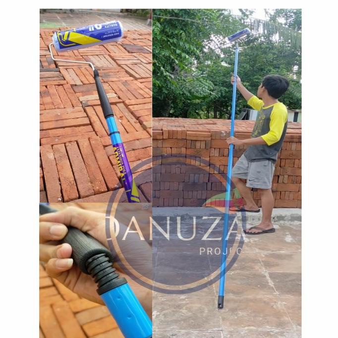 roll cat tembok dan tongkat cat