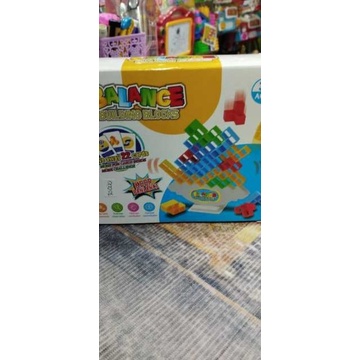 Mainan Tetris Balence Building Block/Terta Block Building Balance Game Seru Buat Keluarga