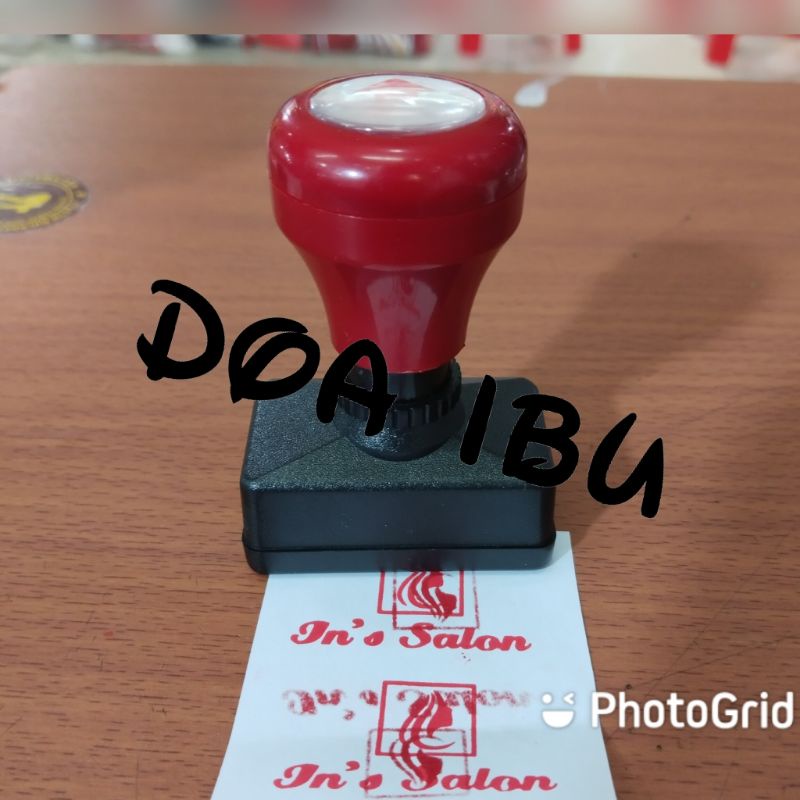 

best seller stempel otomatis custom ready stock