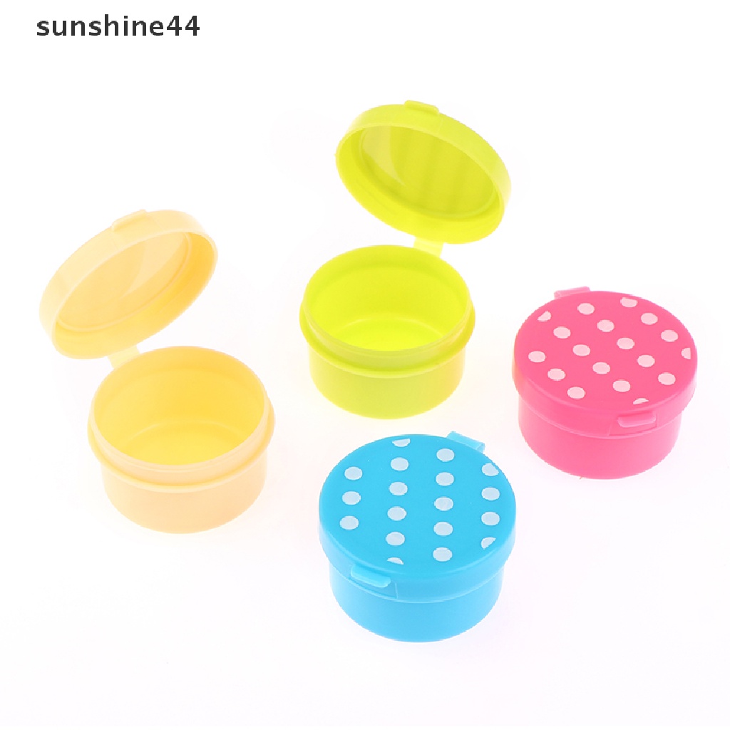 Sunshine 4Pcs / Set Botol Saus Tomat Mini Bahan Plastik Untuk Perlengkapan Dapur