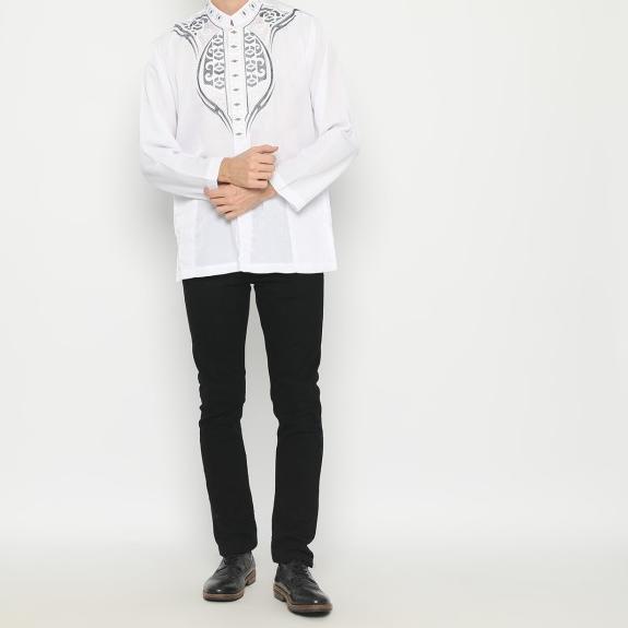 SHOHIB BAJU KOKO KEMEJA MUSLIM JAMAL - HIJAU MUDA, M