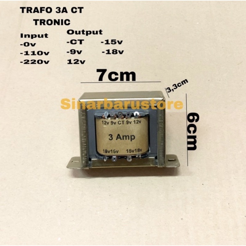 Travo/Trafo 3A CT Tronic