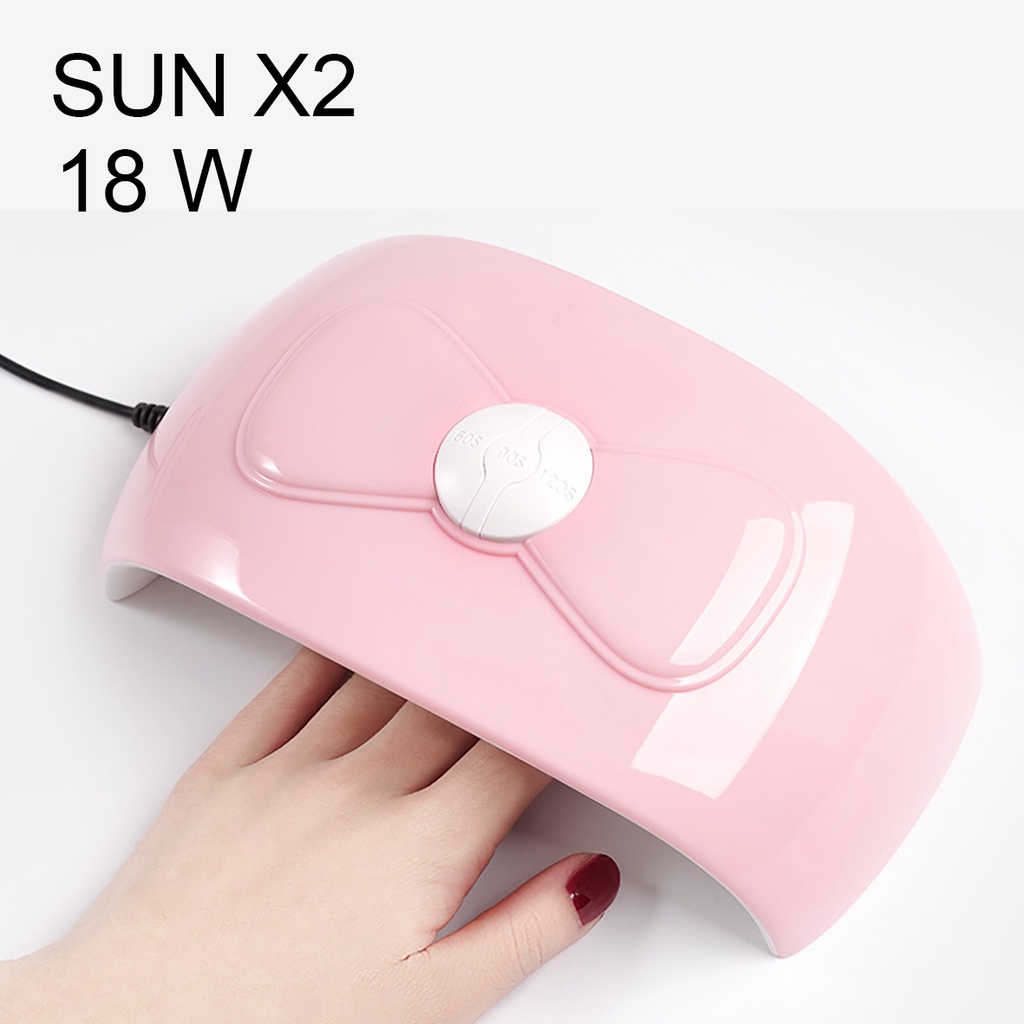 Pengering Kutek Gel Lampu 18W Ultraviolet UV LED Nail Dryer SUN Mini Nail Lamp Pengering Cat Kuku Kutek Alat Kecantikan Garansi Satu Bulan