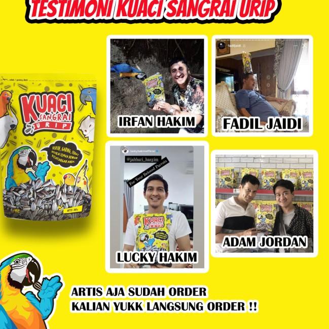 KUACI SANGRAI SUPER JUMBO UNTUK BURUNG KAKATUA MACAW AFGREY AMAZON