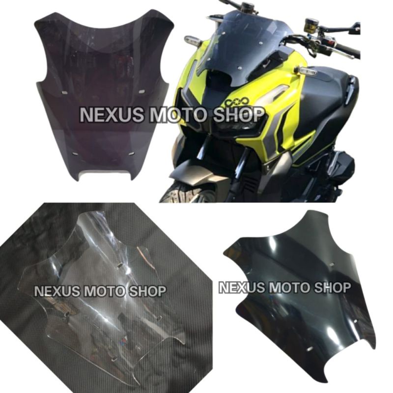 windshield ocito adv 150 visor ocito 3mm adv150 windshield pendek ADV