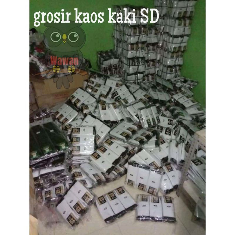 KAOS KAKI SD GROSIR 1 DUSIN, ISI 12 PASANG