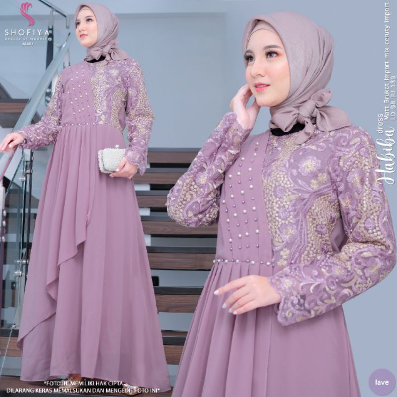 Habiba dress by shofiya beauty