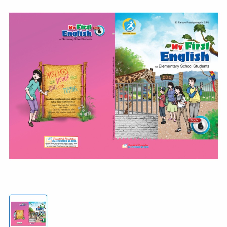 

Buku My First English Kelas 6 Sd Semester 1&2
