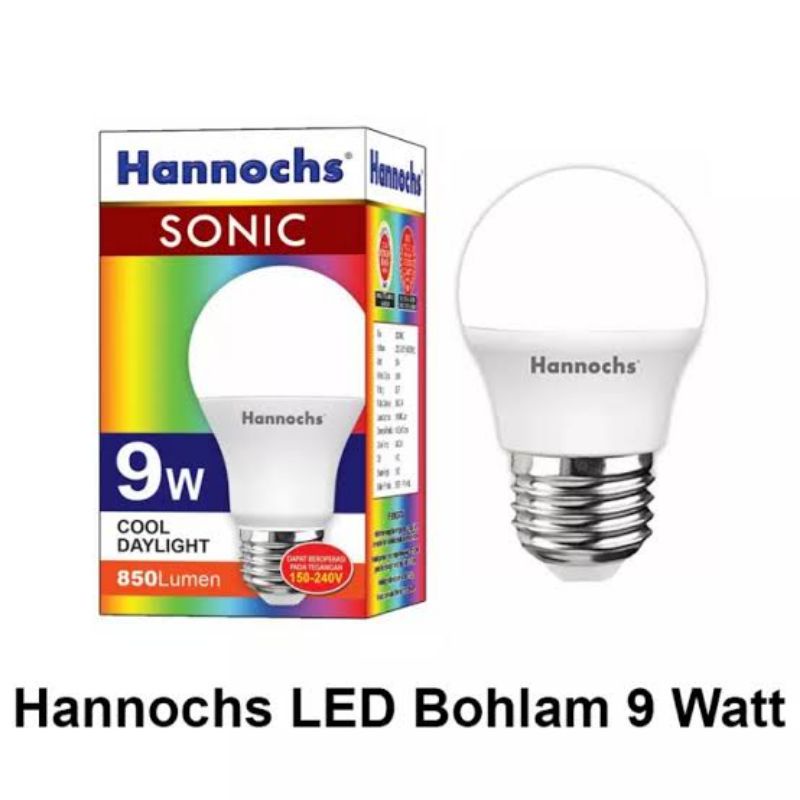 Lampu Hannochs Sonic 9 watt