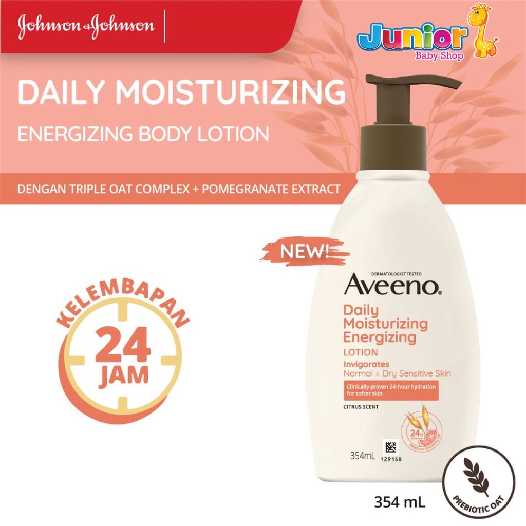 Aveeno Daily Moisturizing Energizing Lotion 354mL