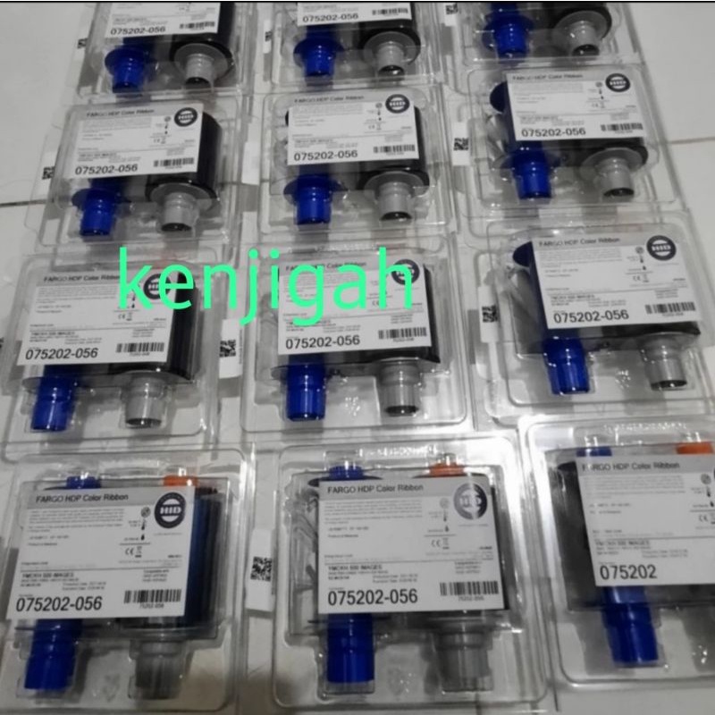 FARGO HDP Color Ribbon 5000 PN 075202 YMCKH 500 IMAGES 075202-056 Original