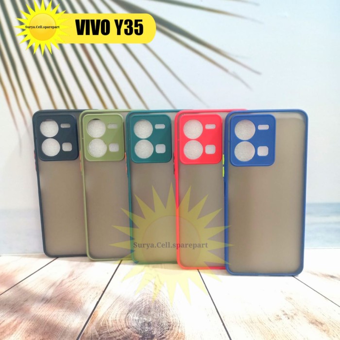 Case Vivo Y35 - Slim Case Fuze Dove Vivo Y35 2022 - SC