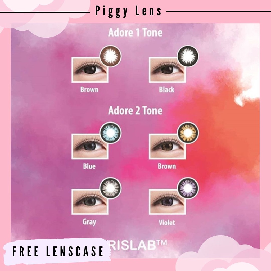 LIVING COLOR ADORE MINUS 6.50 SD 8.00 + FREE LENSCASE