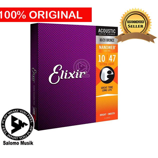 Senar Gitar Akustik Original Elixir 11002