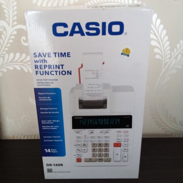 

Promo limited stock Print Kalkulator Casio Dr140 R / Telstruk Casio DR140R Berkualitas