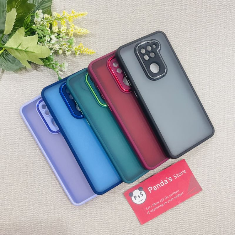 Case Redmi Note 9 Metal Chrome Softcase Dove Premium Luxury PSS