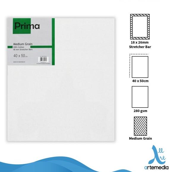 

Kanvas Lukis Prima Green 40x50cm Value Set 3 Cotton Canvas - SET 3