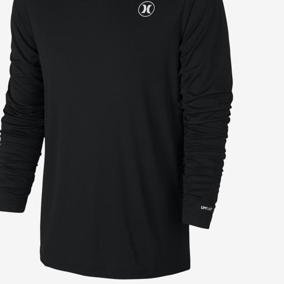 Kaos Lengan Panjang - Longsleeve Hurley 02 - Putih, M