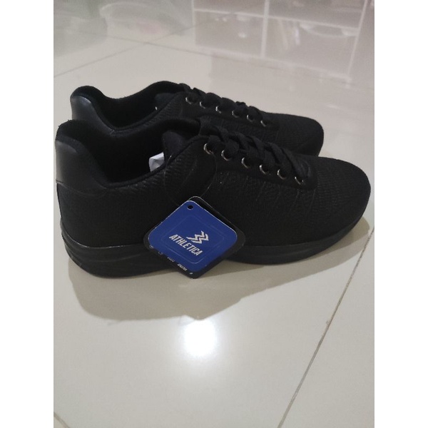 ATHLETICA official shop ATH C three All Black sepatu pria wanita running sneakers