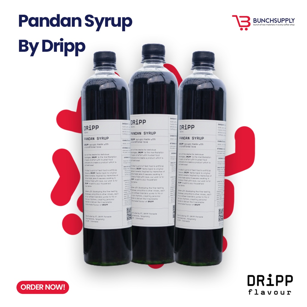 

DRIPP PANDAN SYRUP 750ml - Bunch Supply