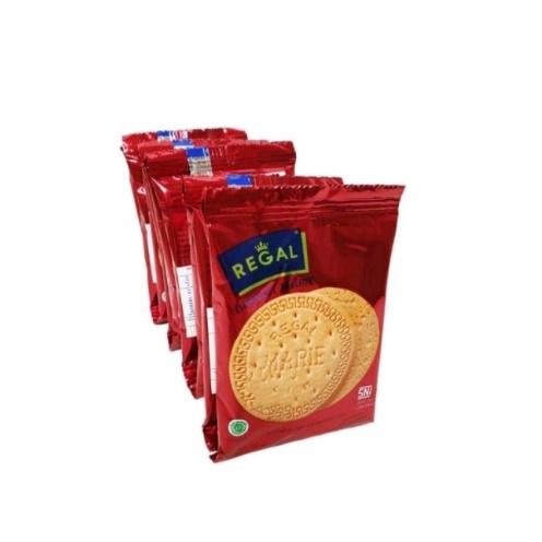 

BISKUIT MARIE REGAL SACHET / 1 PACK ISI 10 PCS