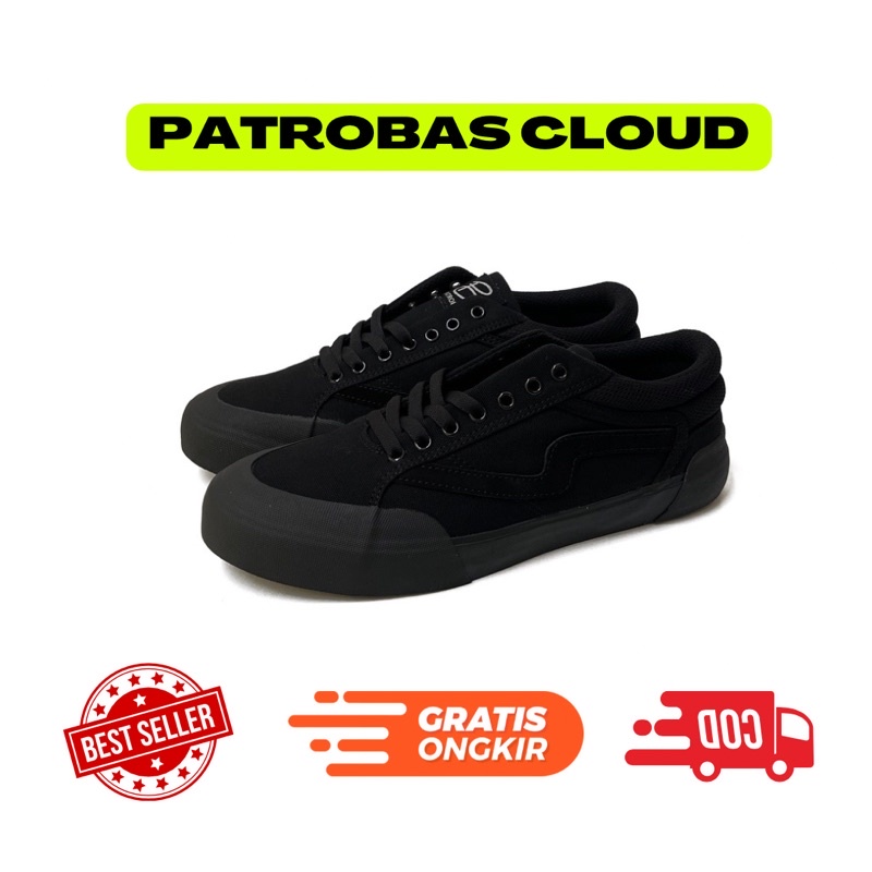 Patrobas Cloud All Black Low