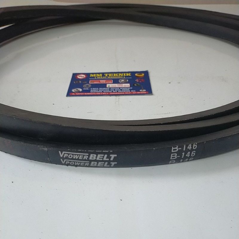 Vanbelt B146 B147 B148 Tali Ban Kipas Bando Mbi Mitsuboshi VPower Van Fan Belt B 146 147 148 V- V Pan Panbelt Fanbelt B-146 B-147 B-148