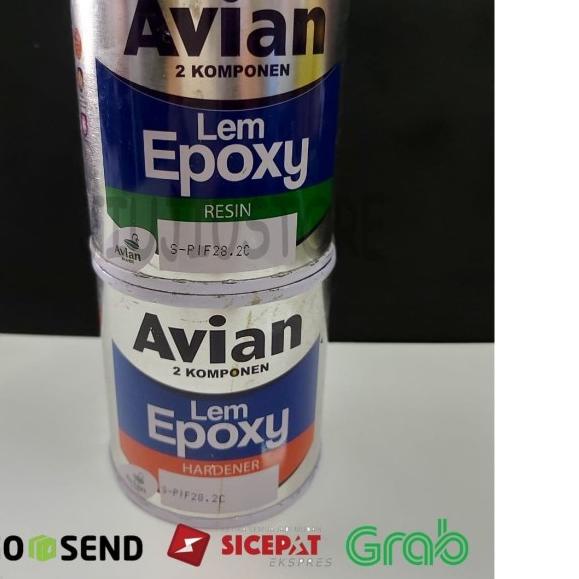 

LEM EPOXY AVIAN 2 KOMPONEN HARDENER dan RESIN