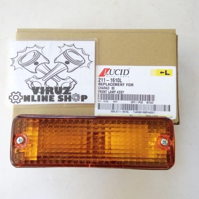LAMPU SEIN SEN RITING BEMPER DEPAN DAIHATSU CHARADE G10 1980 KIRI |Terlariss.