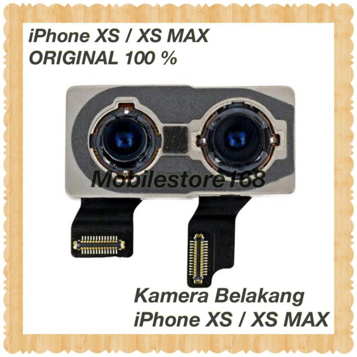 KAMERA BELAKANG IPHONE XS / XS MAX ORIGINAL COPOTAN