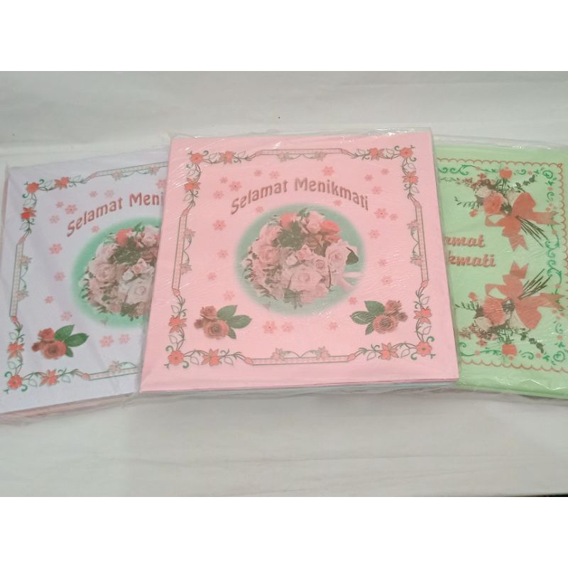 

Kertas Selamat Menikmati 20x20cm