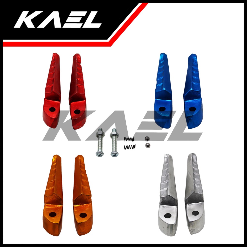 Footstep Belakang Variasi Yamaha Mio J-GT-M3-Z-S &amp; Soul GT 125 &amp; X-Ride 125 New Bluecore Foot Step Warna Silver-Merah-Gold-Biru Injekan-Pijakan Kaki