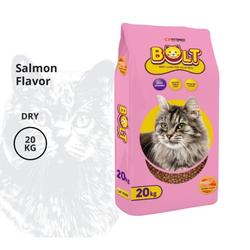 Bolt Salmon | Makanan Kucing 20Kg