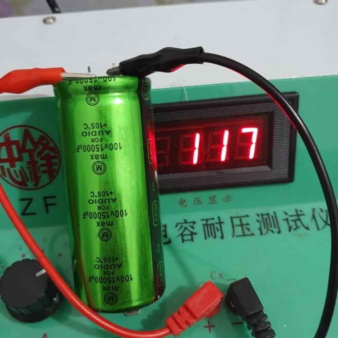 elco 15000uf/100v max ,elco 15000/100 max - Hijau