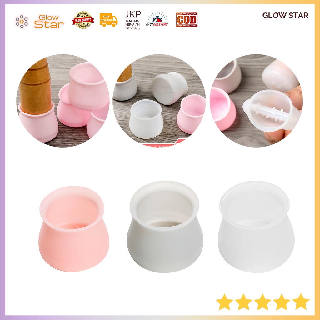 1 PCS Silikon SIlicone Kaki Meja Anti Goyang gores lantai, tutup kaki bawahan meja Non-Slip Furniture Kaki Meja Kaki Penutup Kabinet Bawah Pad Funiture karet