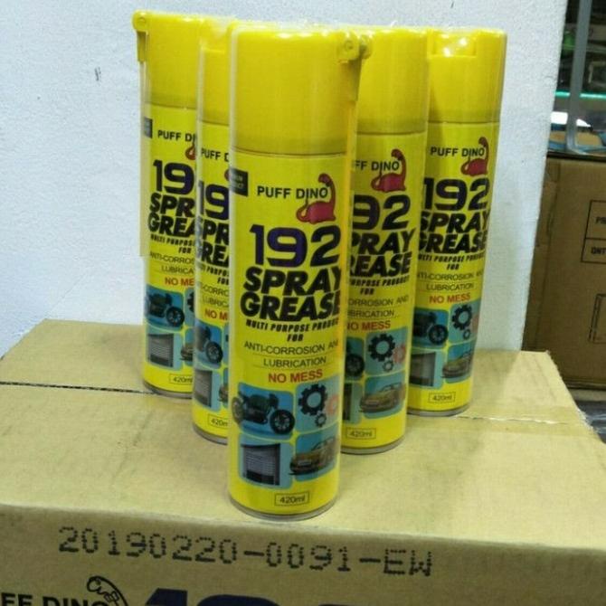 Spray Grease Gemuk Semprot Pelumas Puff Dino 192