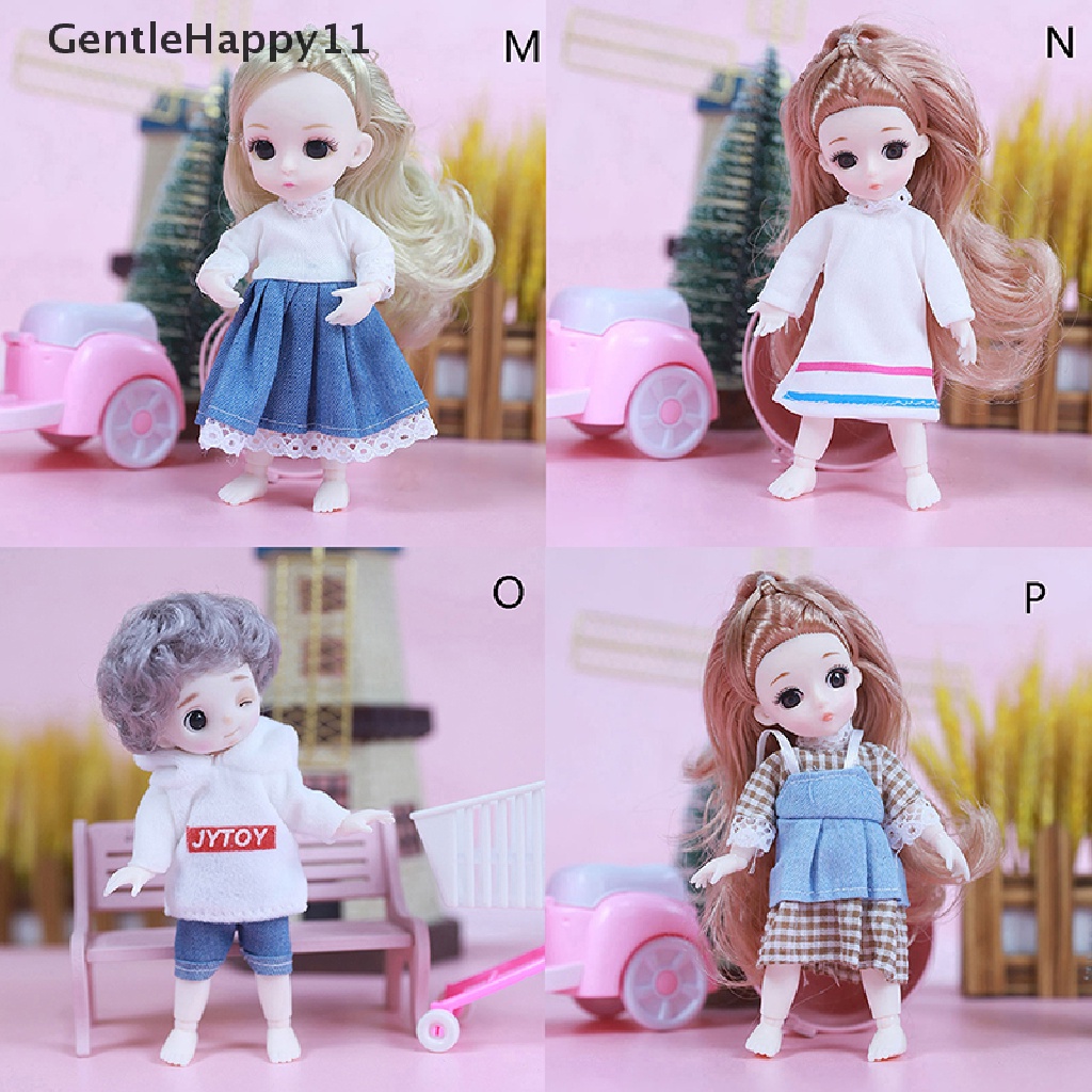 Gentlehappy 1set 16cm Baju Boneka Rok Universal Pakaian Mainan Anak Perempuan Aksesoris Hadiah id