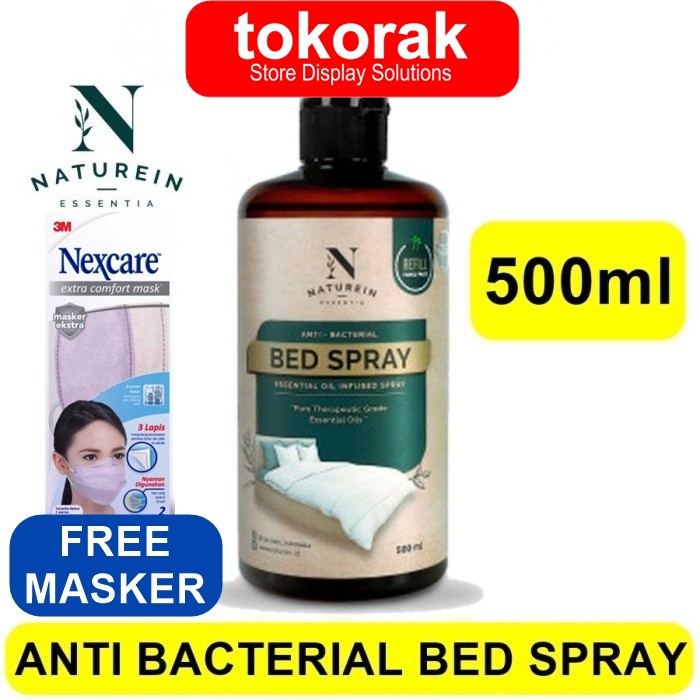 BED SPRAY NATUREIN 500 ML REFILL SEMPROTAN ANTI TUNGAU KASUR SOFA