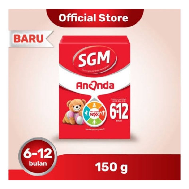 SGM 6-12 bulan susu formula