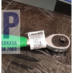 READY COD gagang kunci shock rachet tekiro 1/4" Dr panjang 5.5 inch besi