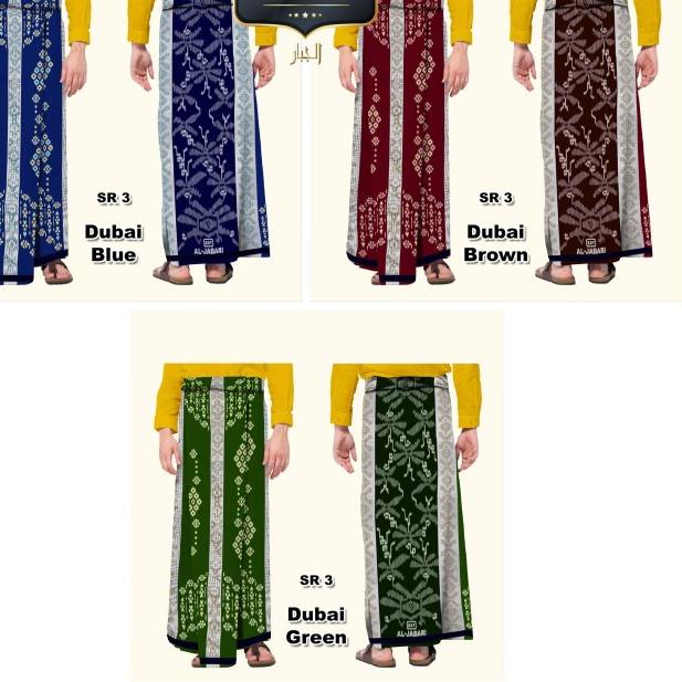 Sarung Al-Jabari Sutra Samarinda Emirates Series - Abu Dhabi Red