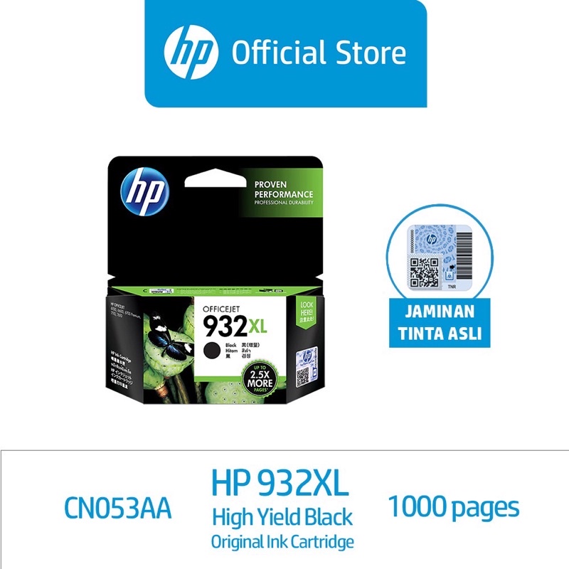 Tinta Printer HP Original 932XL Black OFFICEJET
