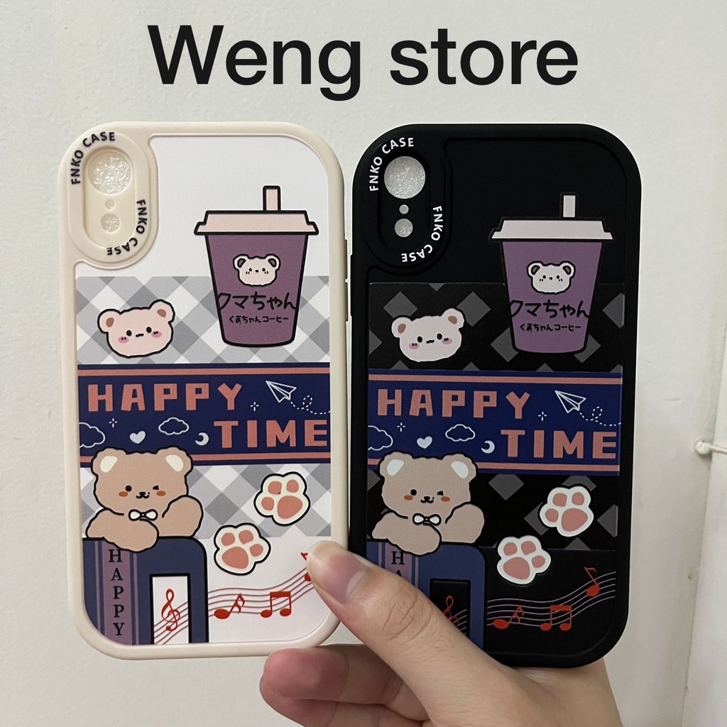 Softcase Fnko Case Motif Happy Time For Oppo Realme Vivo Xiaomi Iphone