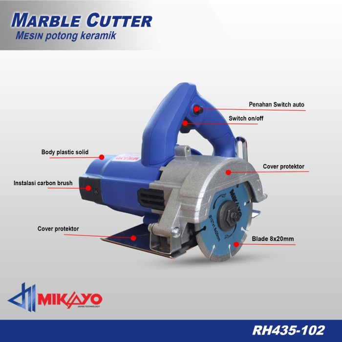 Marble Cutter / Mesin Potong Keramik - Mikayo RH435-102