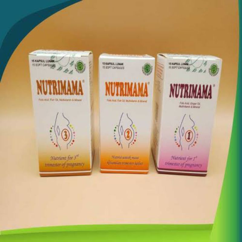 Nutrimama 1 /Nutrimama 2 / Nutrimama 3 (Isi 15)